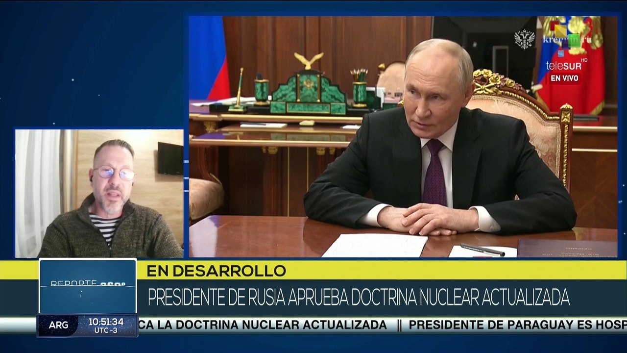 Putin aprueba decreto que actualiza doctrina nuclear