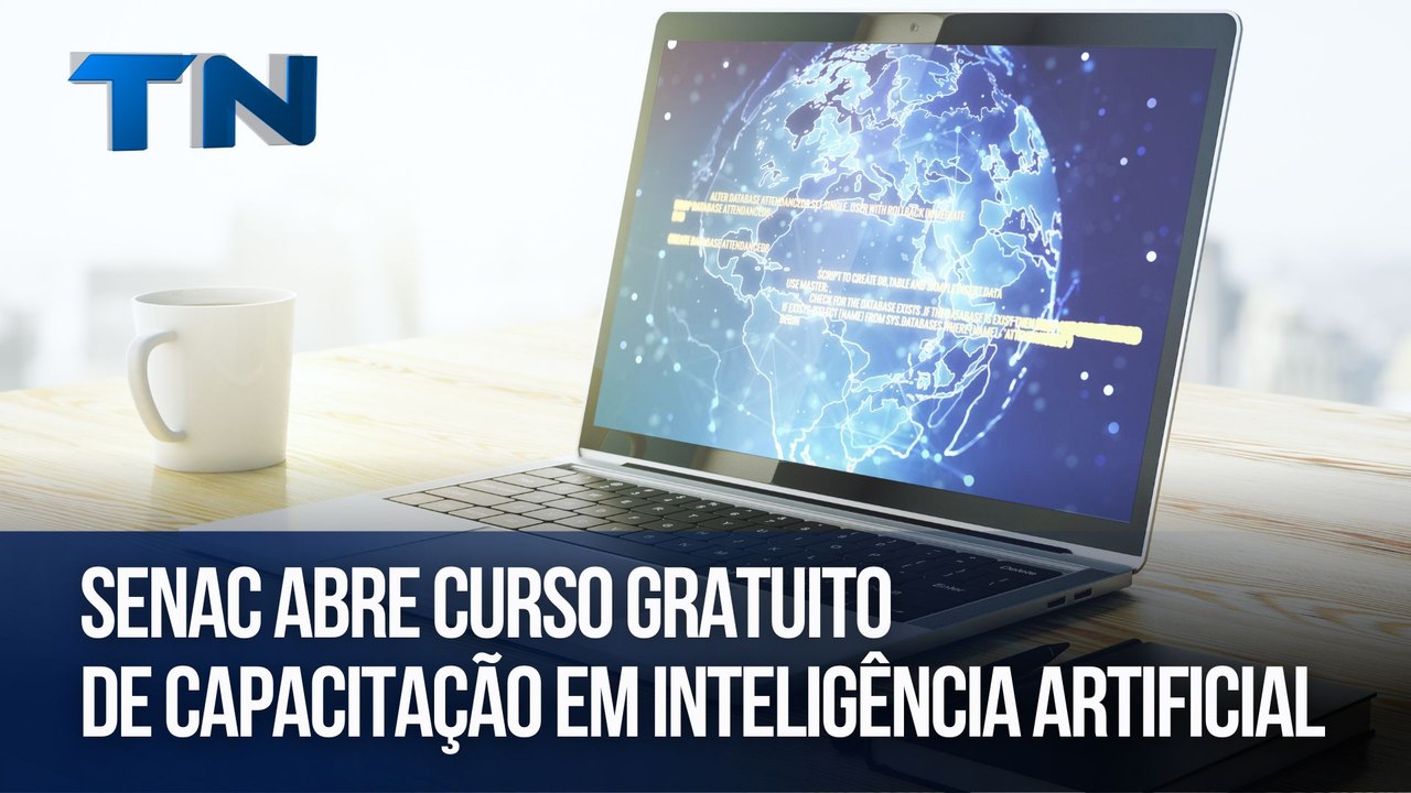 Senac abre curso gratuito de capacitação em Inteligência Artificial
