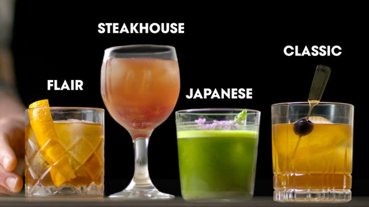 11 Bartenders Make an Old Fashioned (Classic, Flair, Speed & More)