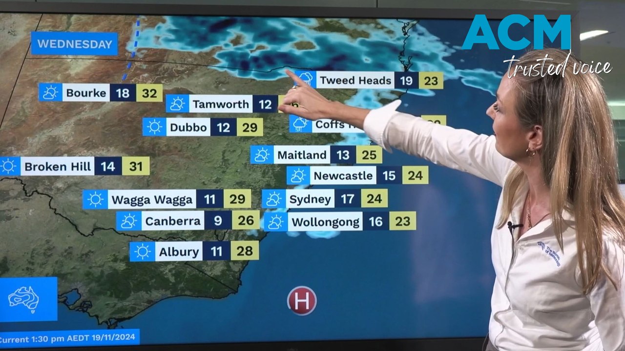 Storms for the west and north-east, settled in the south-east