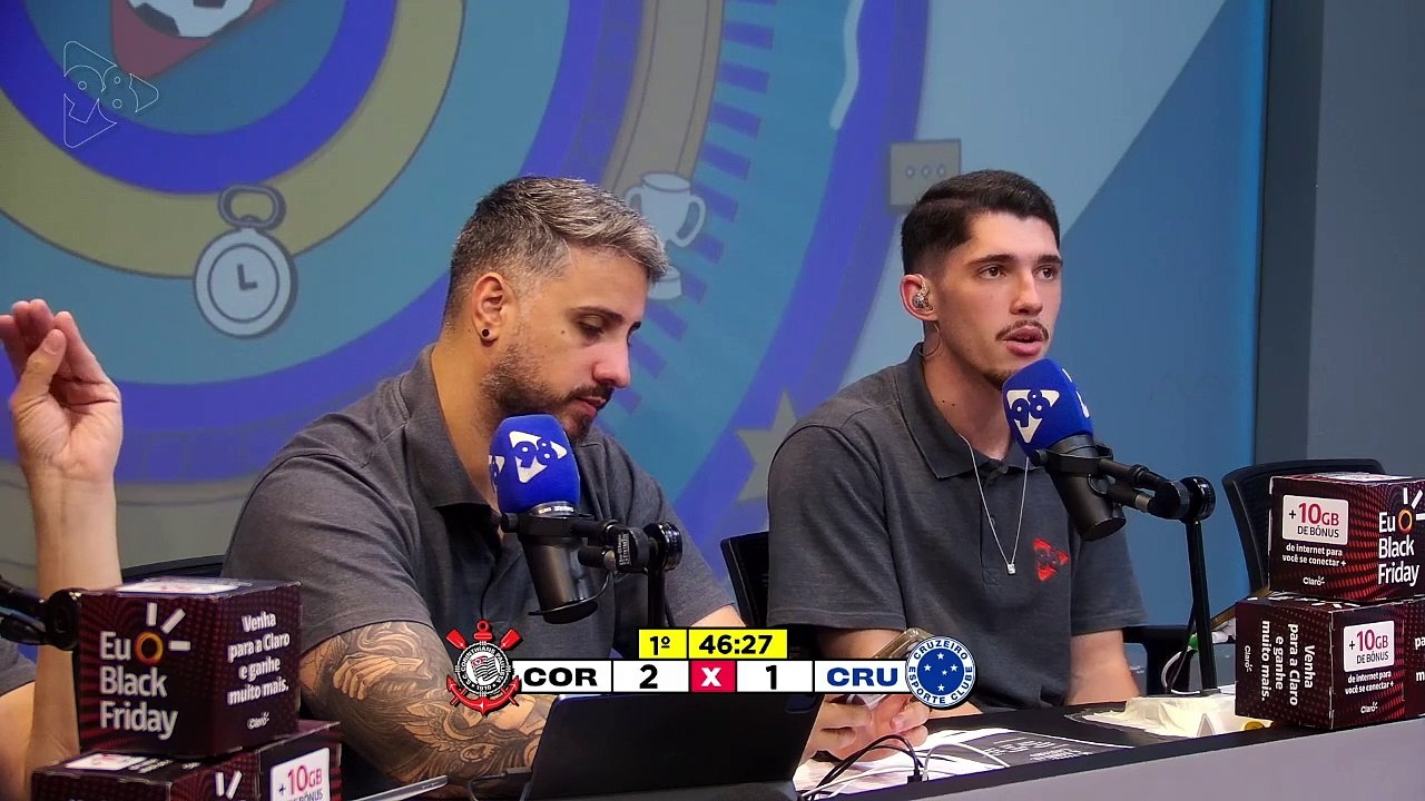 Jornada Esportiva 98 - Corinthians vs Cruzeiro 20/11/2024