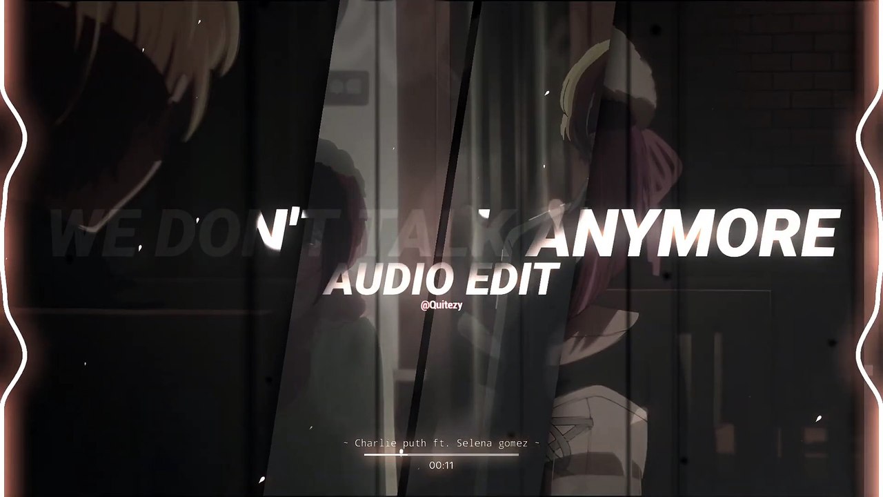 we don't talk anymore (tiktok version) - charlie puth ft. selena gomez [edit audio]