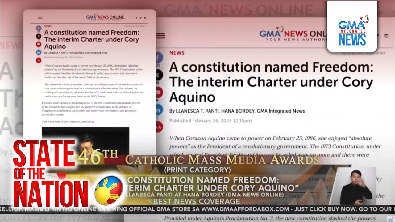 46th Catholic Mass Media Awards | SONA