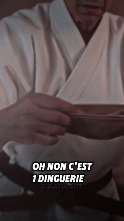 Daniel larusso le bandeur de mr miyagi