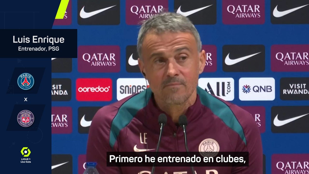 Luis Enrique: "Hay que ser muy bueno para transmitir una idea en la selección"