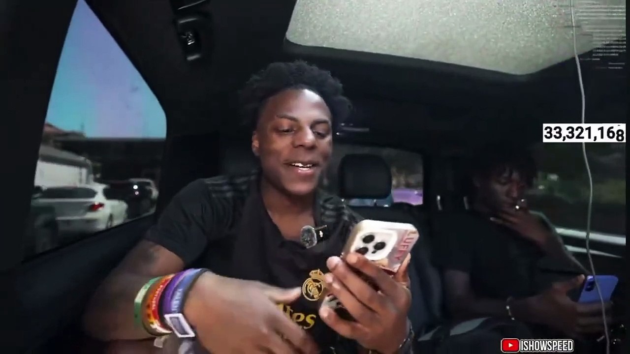 IShowSpeed reacciona a la charla de Mr.Beast y Cristiano