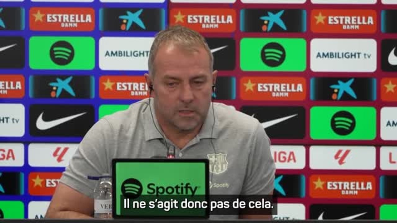 Barcelone - Hansi Flick : “Lamine ne peut pas jouer demain”
