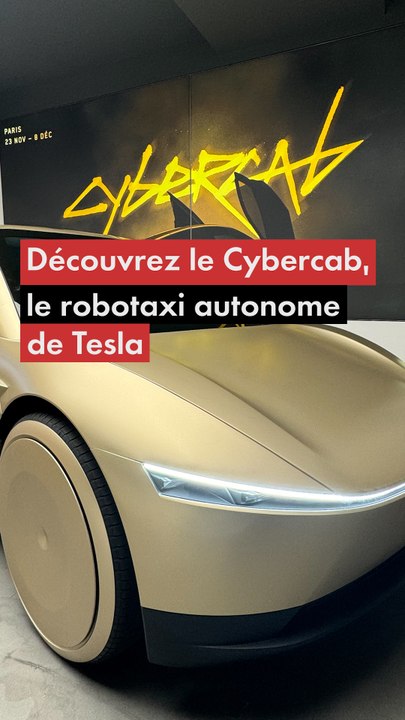 Découvrez le Cybercab, le robotaxi autonome de Tesla