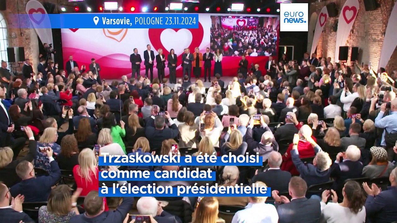Le maire de Varsovie, Rafał Trzaskowski, candidat des centristes à l'élection présidentielle
