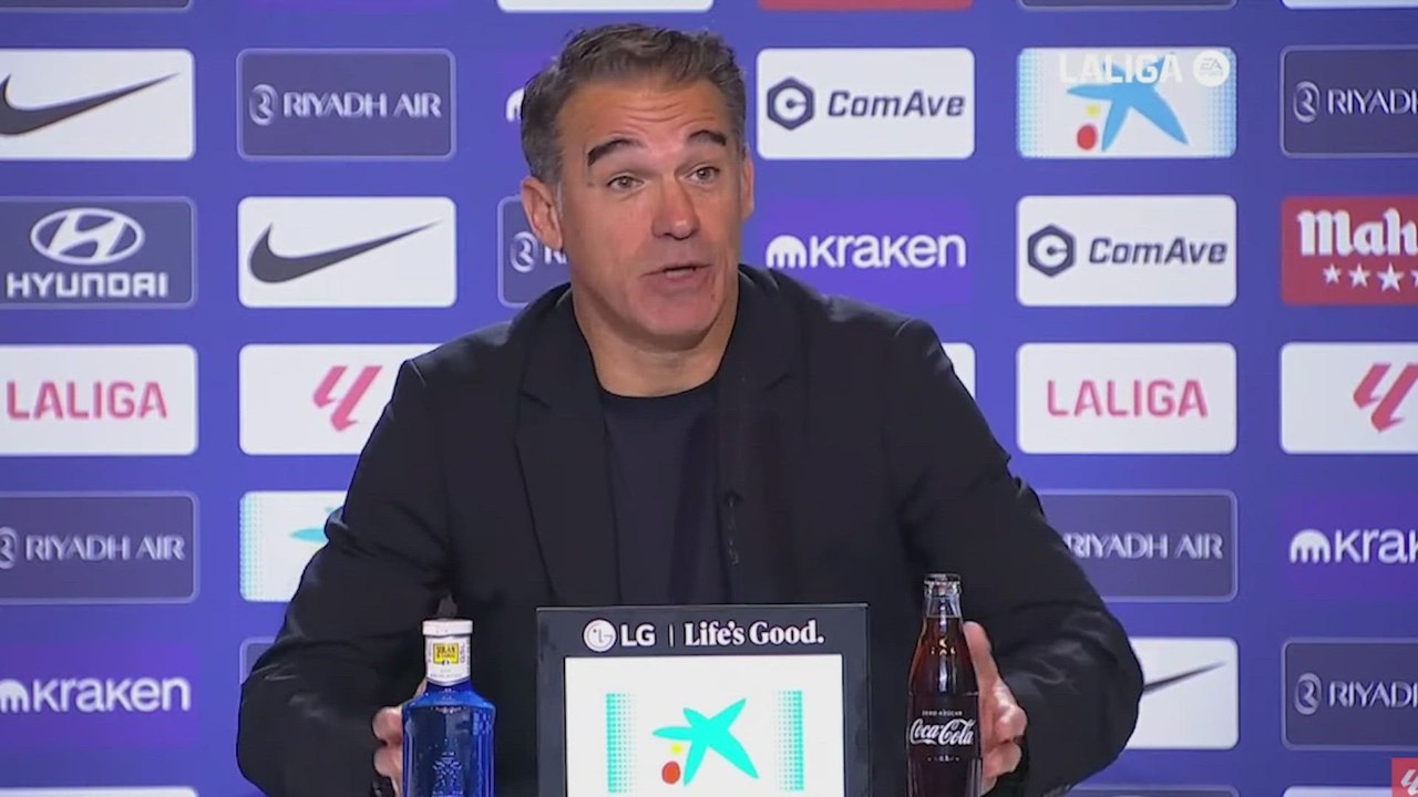 Rueda de prensa de Luis García Plaza tras Atlético vs Alavés