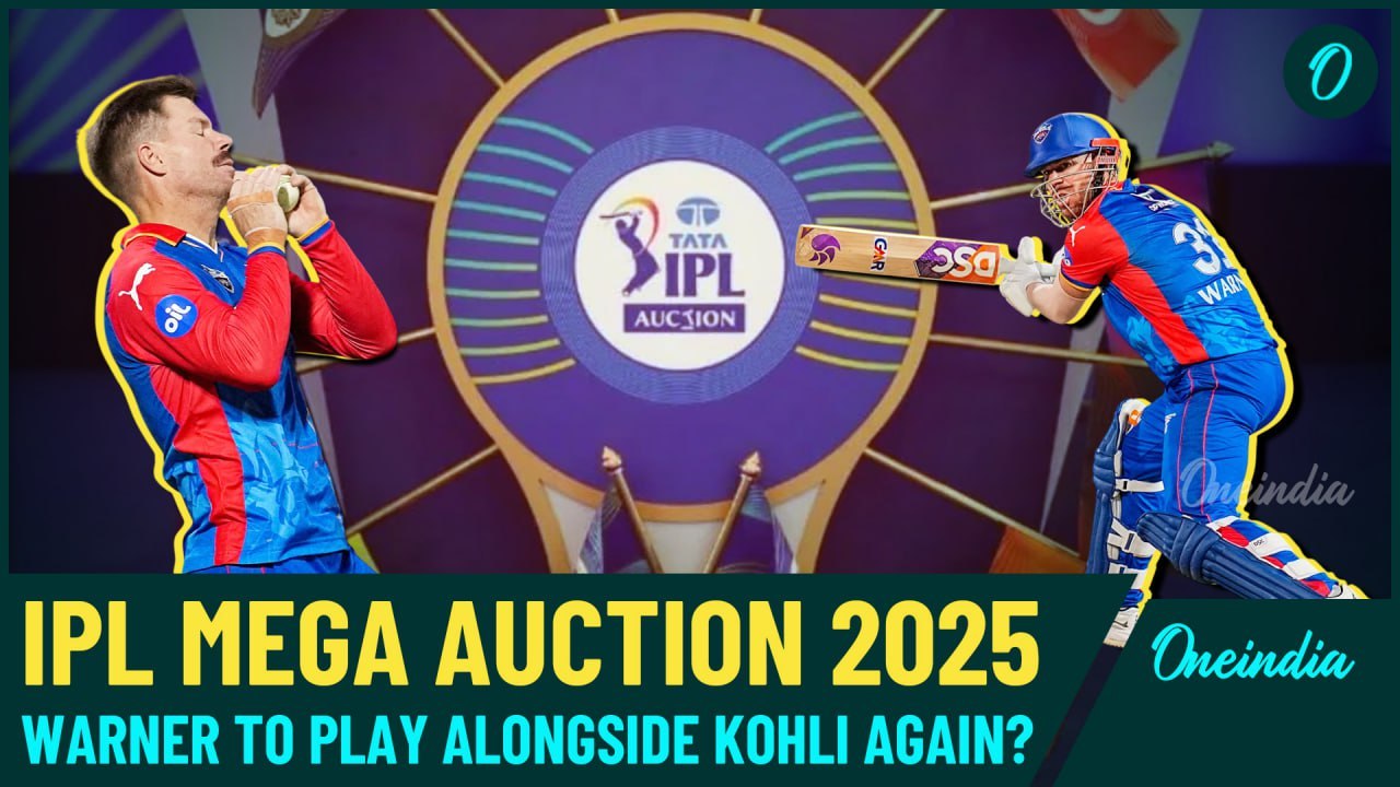 IPL 2025 auction: Which Team Will Buy David Warner, the Top Veteran Pick? | Watch