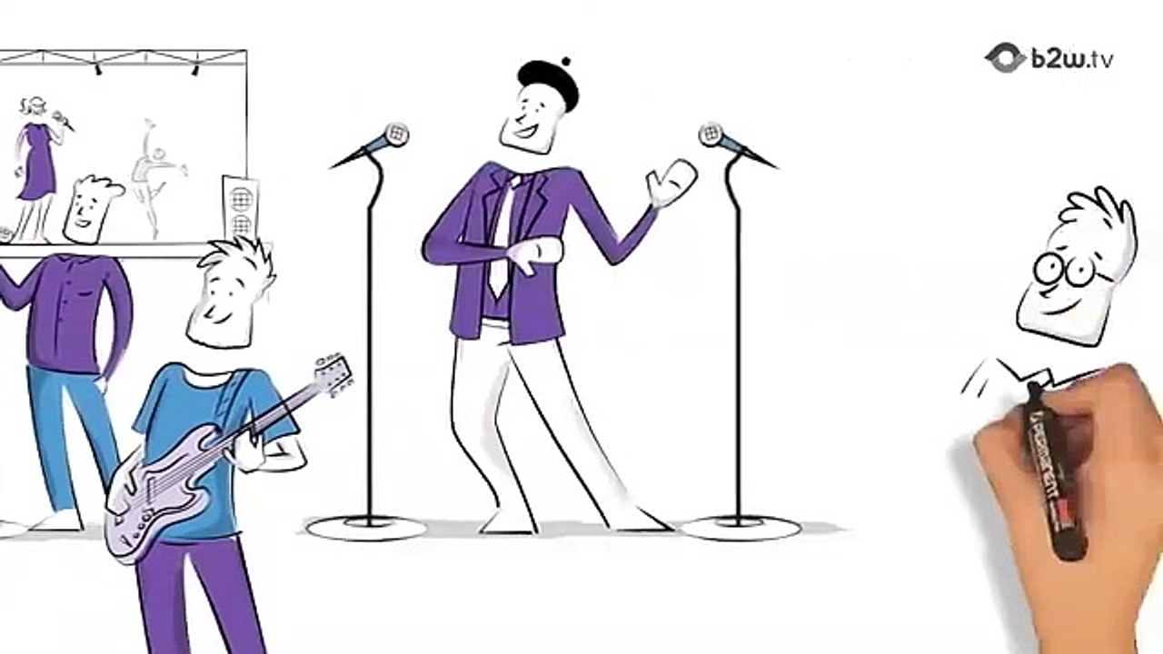 Whiteboard Explainer Video for TAG LIVE: Their Contributions to The Live Entertainment Industry