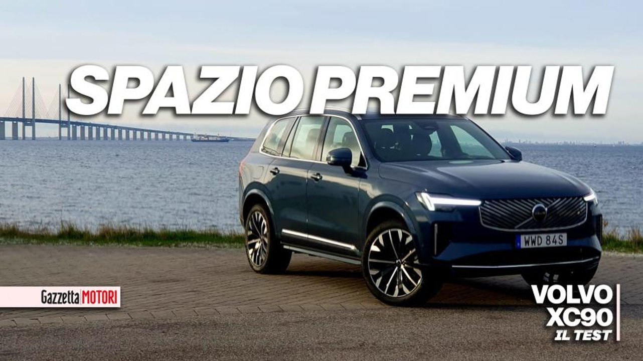 Volvo XC90: la prova su strada della terza generazione