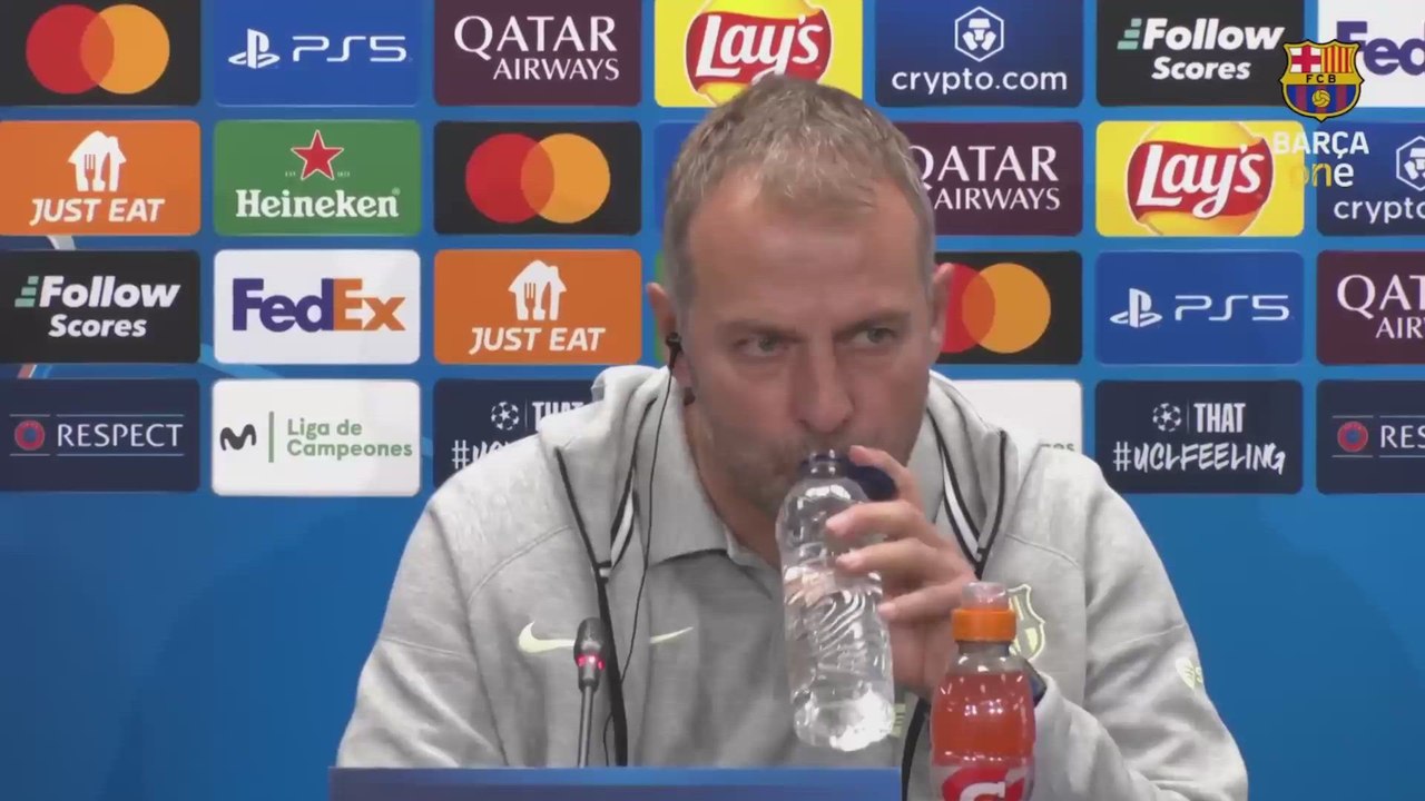 Flick rueda de prensa vs Brest