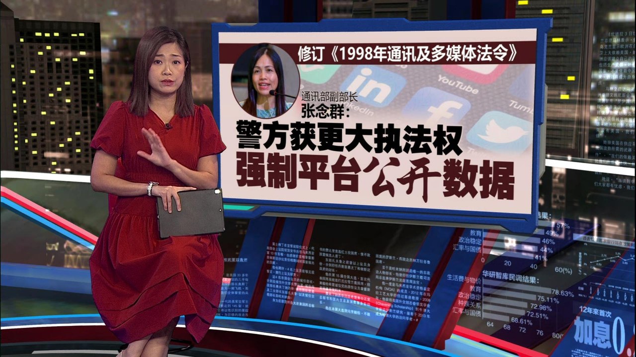 拟修法赋警方更大执法权   通讯部强制社媒公开数据