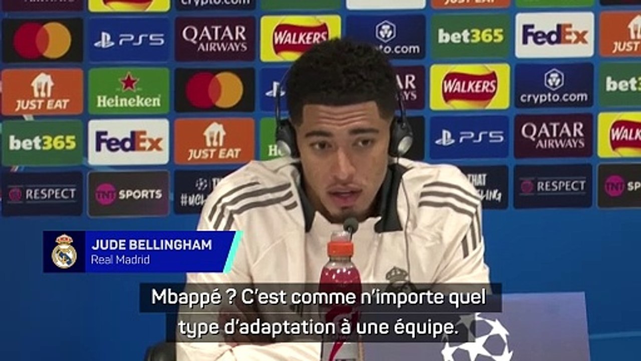 Bellingham : "Mbappé, c'est effrayant !"