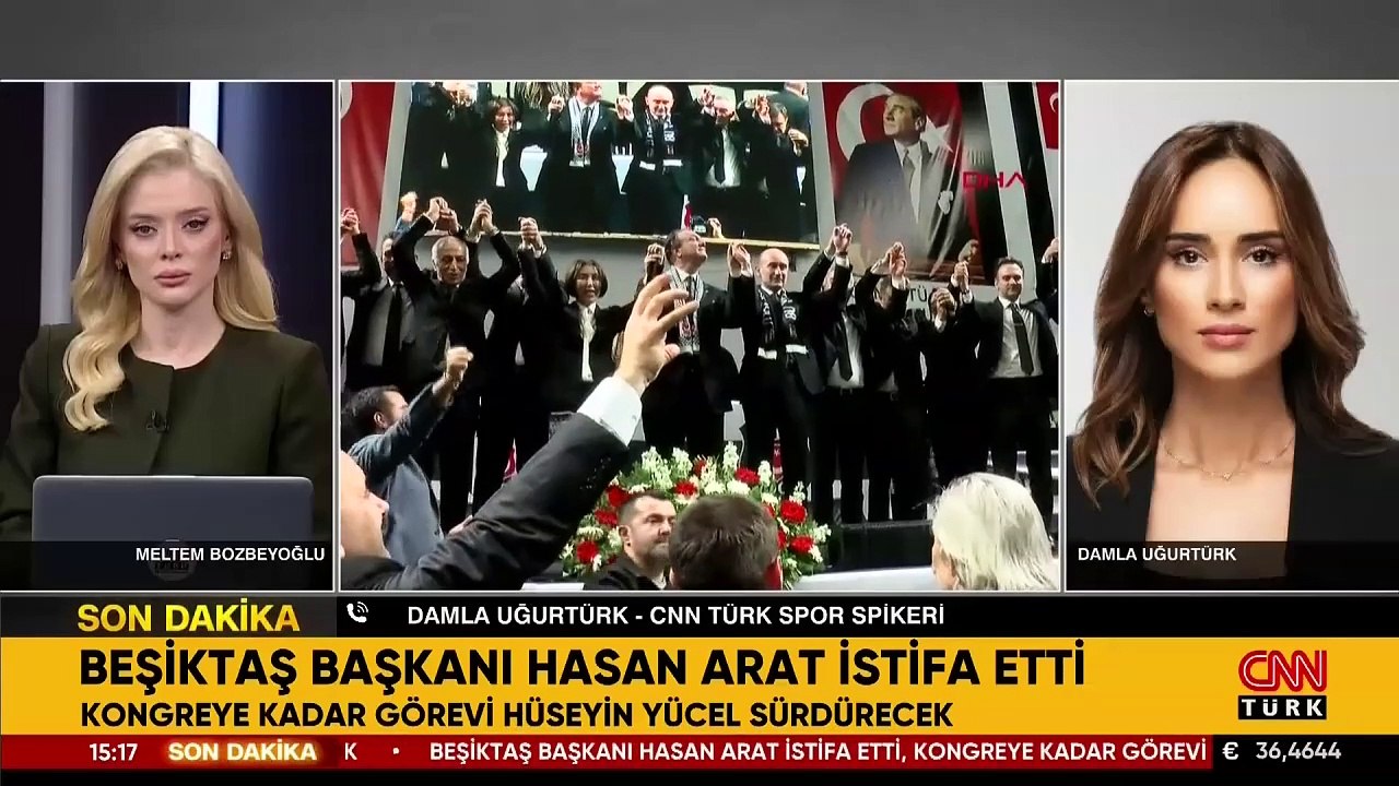 SON DAKİKA | Beşiktaş Başkanı Hasan Arat istifa etti! | Video Haber