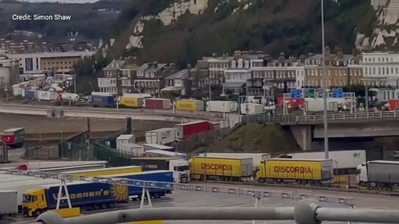 Go-slow protest in Dover