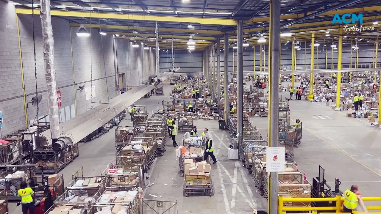 Australia Post sorting facility in Fyshwick