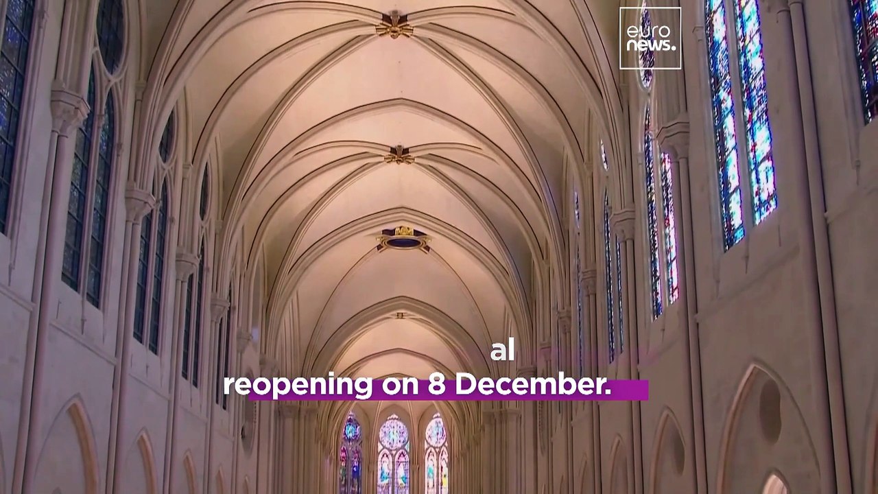In Pictures: First images of France's Notre Dame cathedral's restored interior