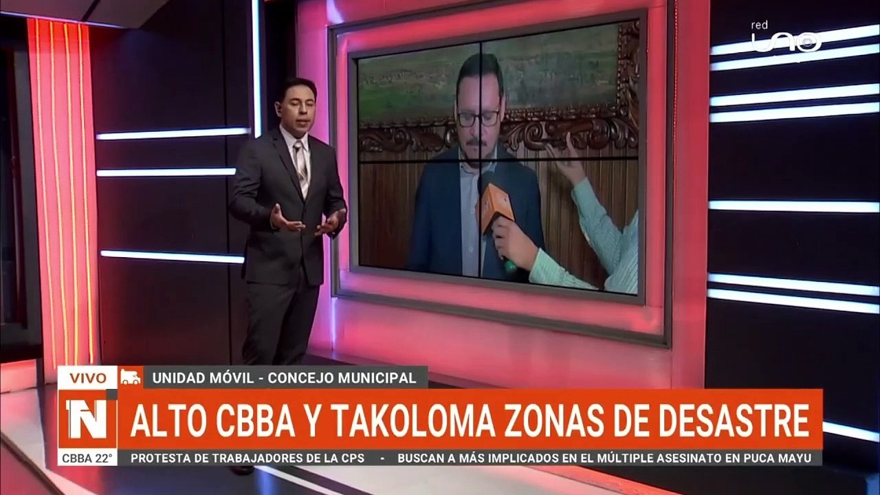 Concejo Municipal declara zona de desastre: Alto Cochabamba y Takoloma en Cochabamba