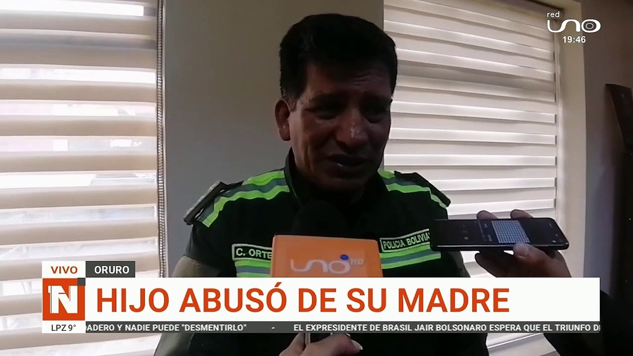 hijo abusó de su madre