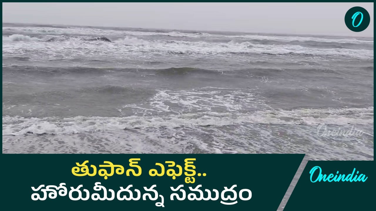 Fengal cyclone effect: నెల్లూరులో అల్లకల్లోలంగా సముద్రం | Oneindia Telugu
