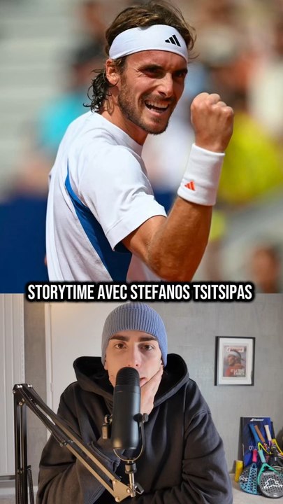 Je vais taper la balle en Grèce avec Stefanos Tsitsipas 🥹