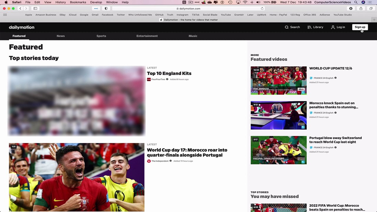 How to CREATE a DailyMotion Account On Mac - Basic Tutorial | New