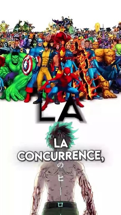 La VRAIE force de DEKU #science #maths #physique #MHA #manga