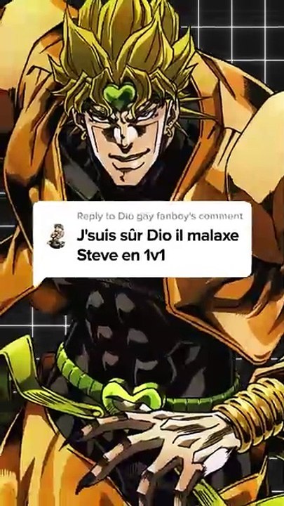 Steve vs Dio, qui gagne ? #science #maths #physique #minecraft
