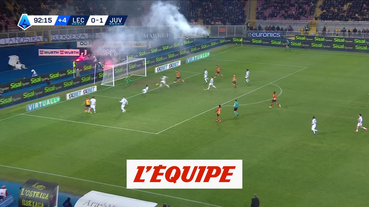 Les buts de Lecce - Juventus Turin - Foot - ITA