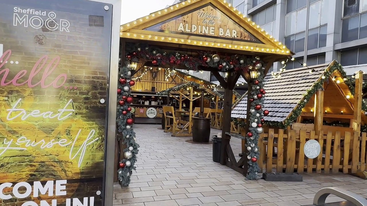 Sheffield Christmas Markets: Look around The Moor, Peace Gardens and Barker's Pool