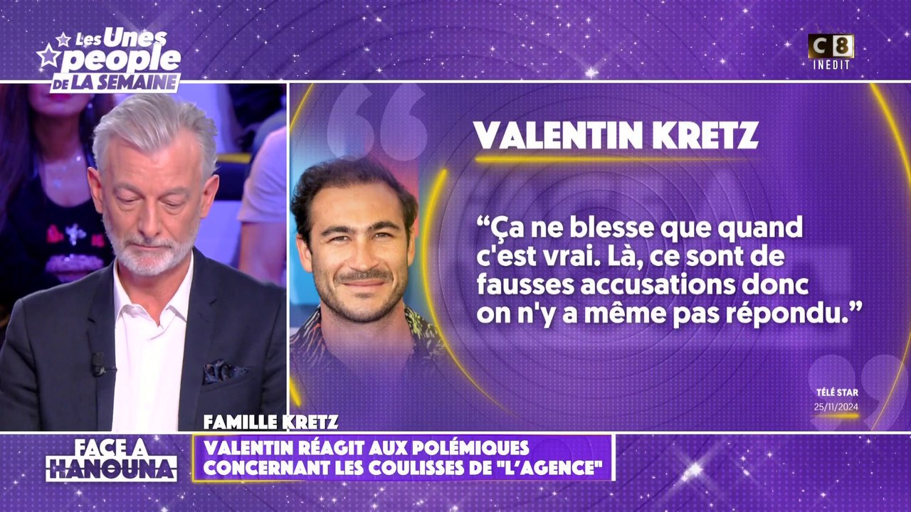 Famille Kretz : Valentin Kretz réagit aux polémiques concernant les coulisses de "l'Agence"