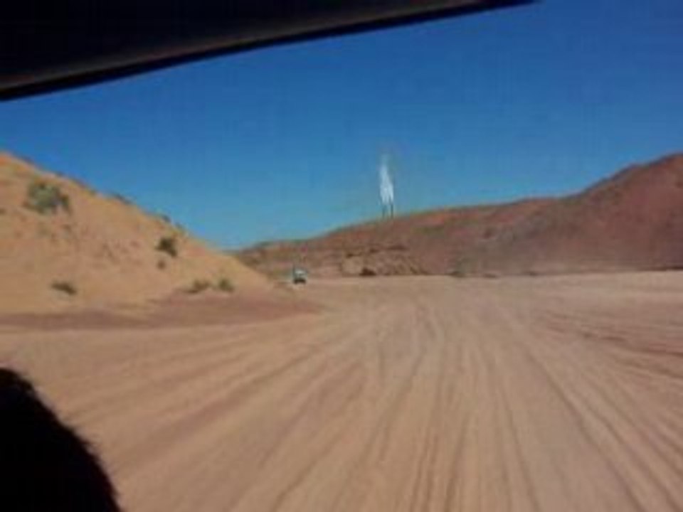 On our way to Antelope Canyon