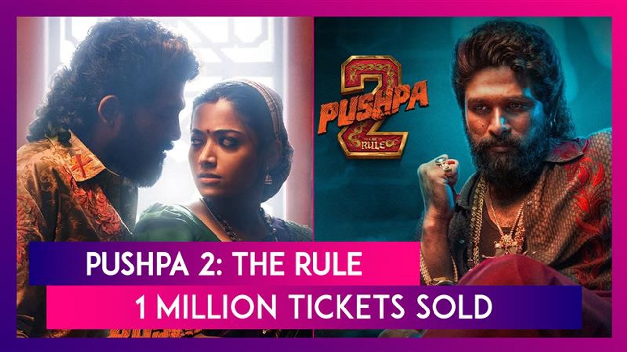 Pushpa 2: The Rule: 1 Million Tickets Of Allu Arjun & Rashmika Mandanna’s Film Sold On BookMyShow