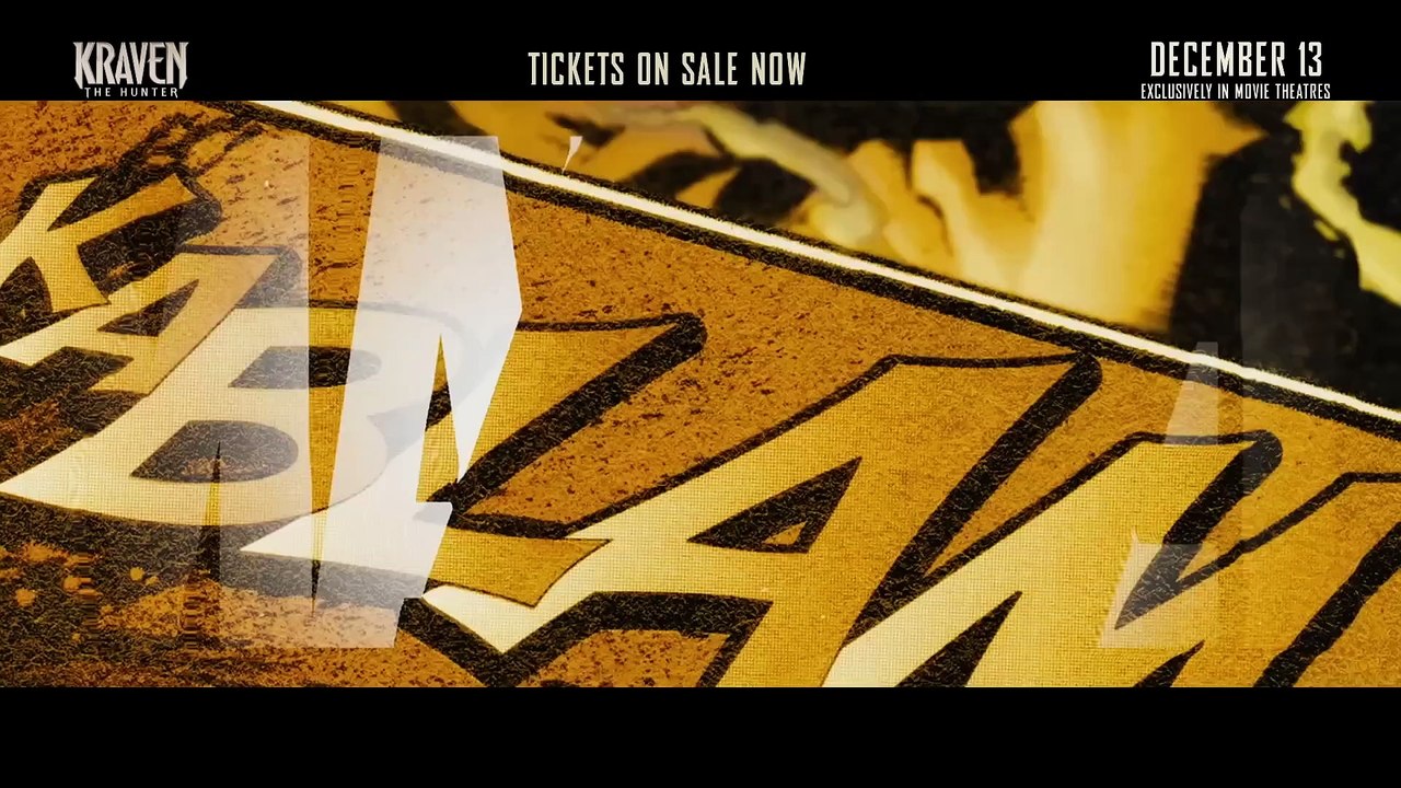 Kraven le Chasseur - extrait 8min