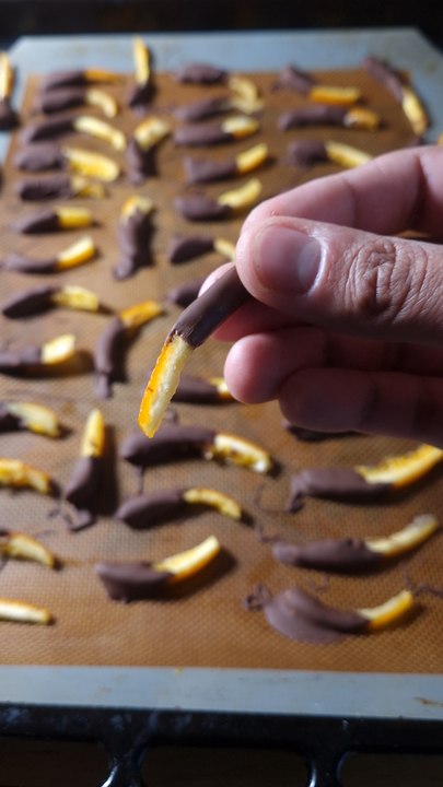 Recette orangettes 🍫🍊