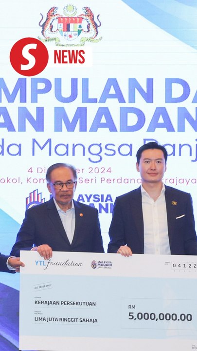 RM35.8mil in corporate donations flow in for flood victims, says Anwar