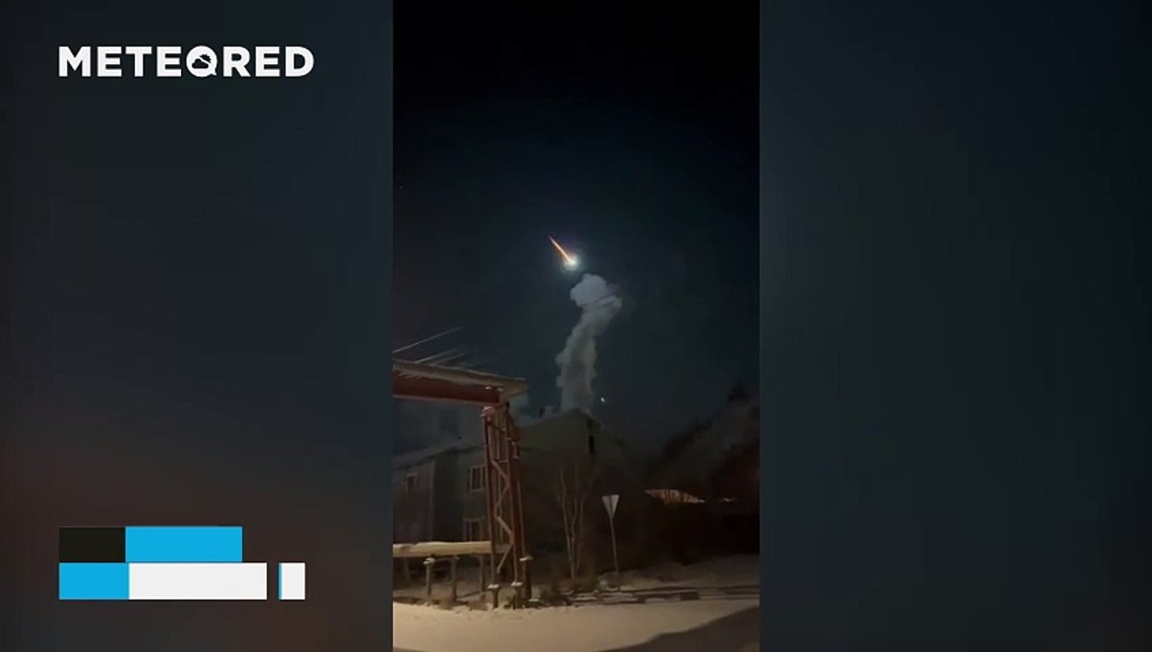The spectacular asteroid C0WEPC5 lights up the skies over the Yakutia region, Russia