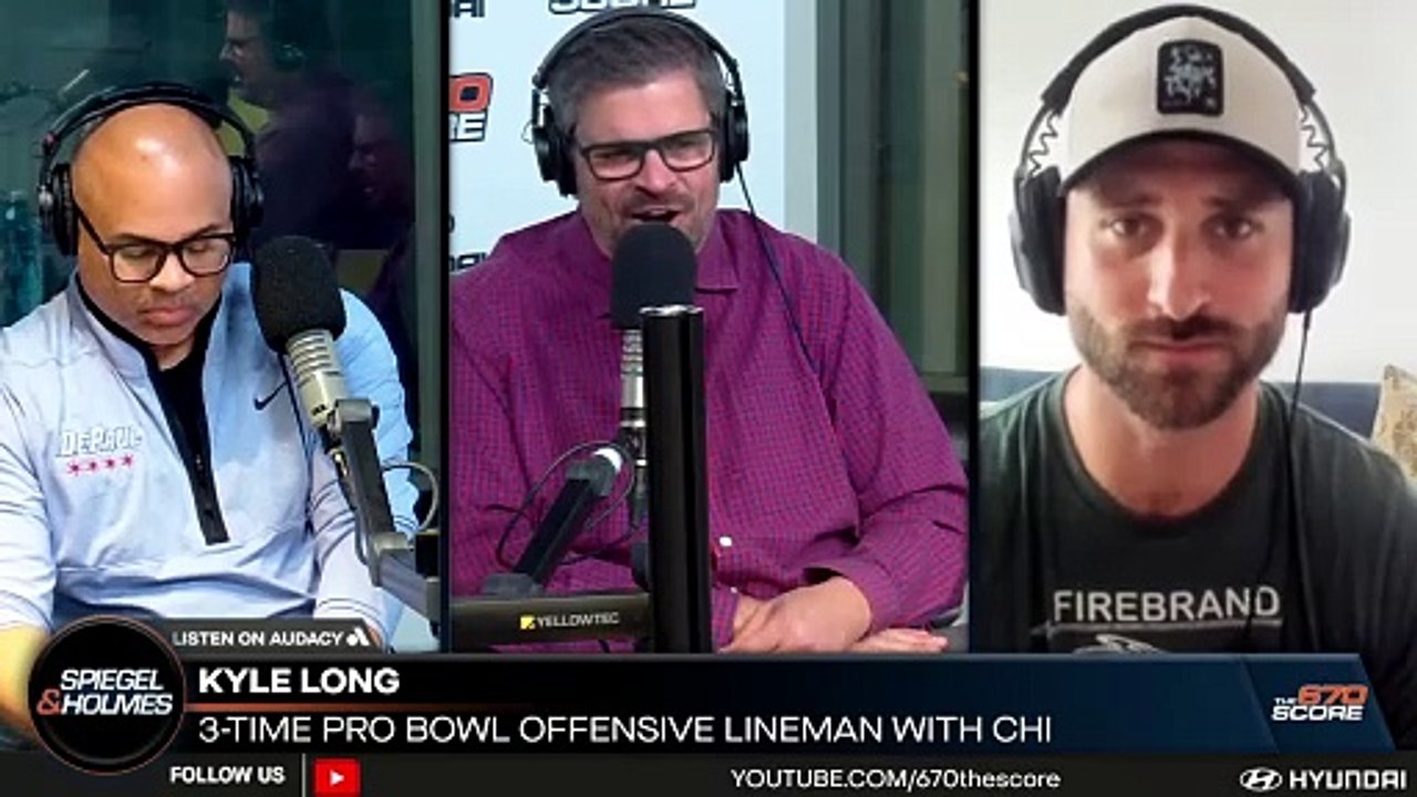 Kyle Long: Caleb Williams is 'a dude'