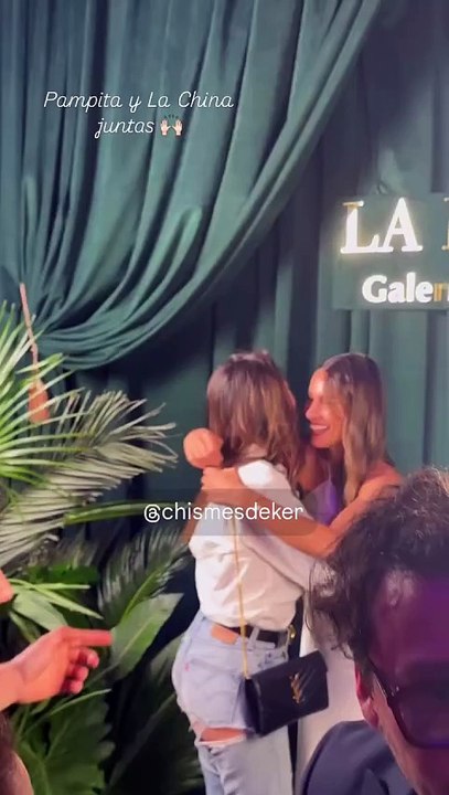 El encuentro de la China Suárez con Pampita