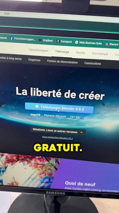Logiciel de 3D gratuit !
