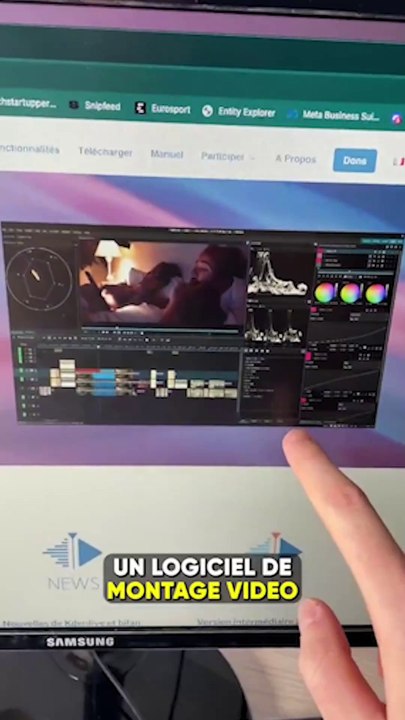 Avoir un logiciel de montage gratuit