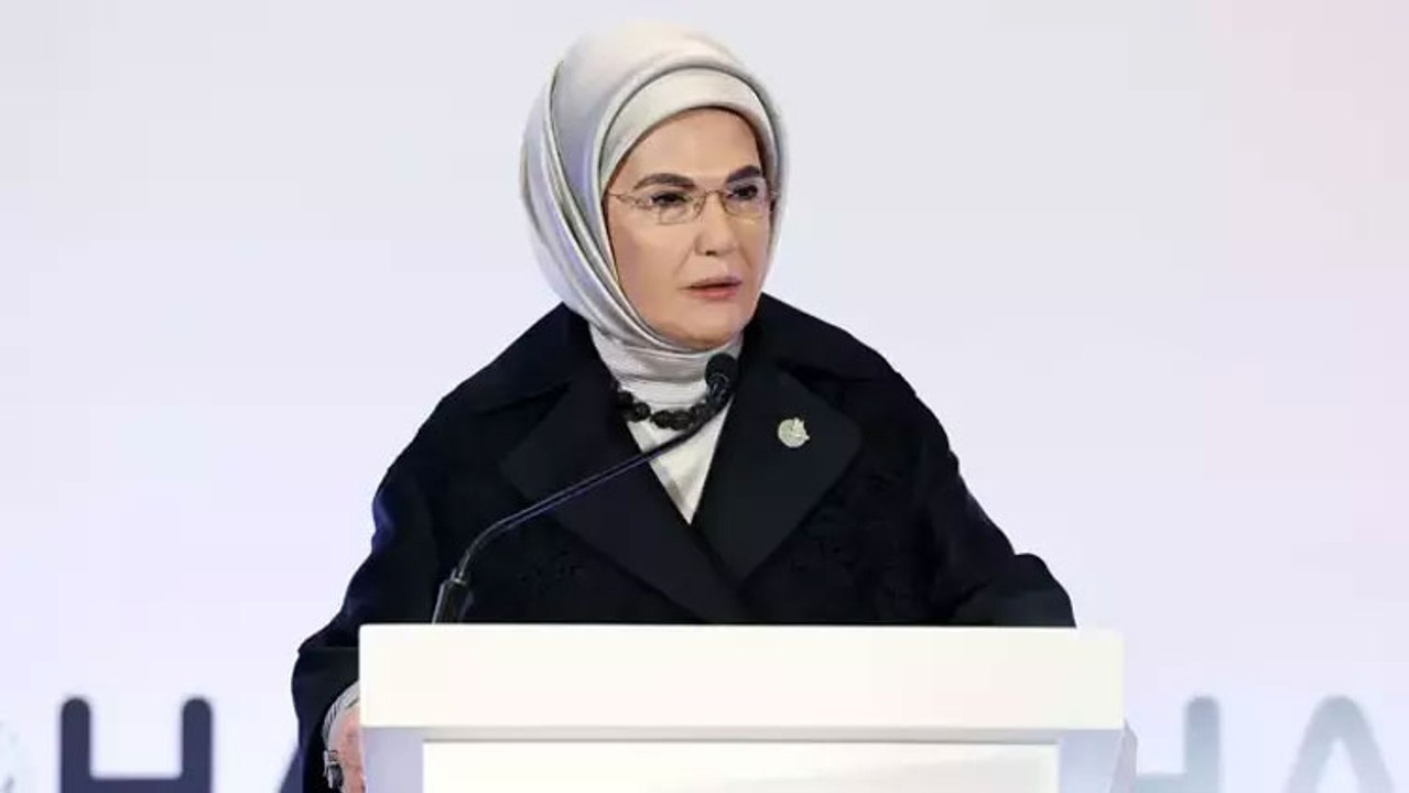 Emine Erdoğan: İsrail'in Filistin topraklarında gerçekleştirdiği 'post-modern bir Holokost'tur
