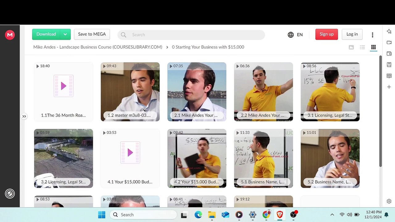 [GET]Mike Andes - Landscape Business Course download