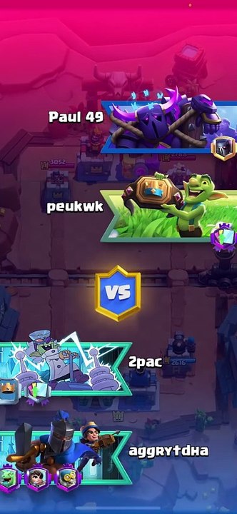 Clash Royale: 8/12 gameplay (Epic Teamwork)