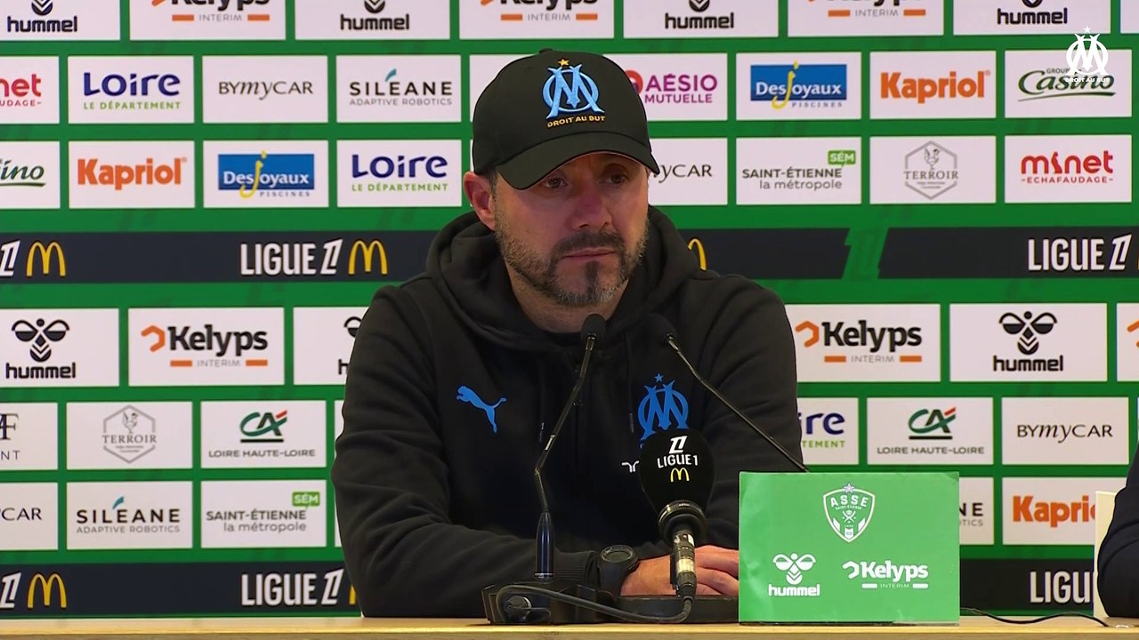 ASSE 0-2 OM : La réaction de Roberto De Zerbi