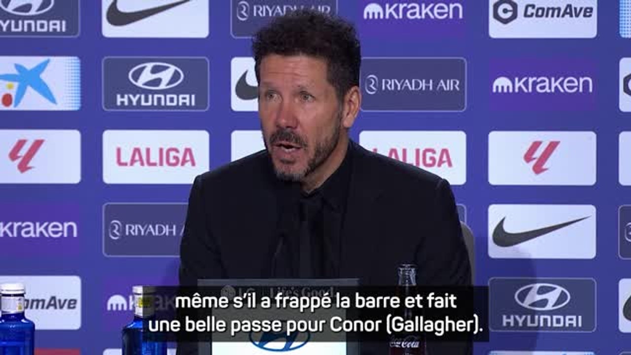 Atlético - Simeone : "Griezman est un joueur différent"
