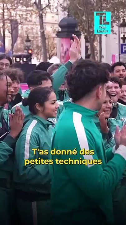 Squid Game : 1, 2, 3 soleil aux Champs-Élysées